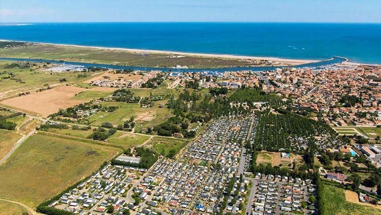 Mobil Home Les Sables Du Midi 4 Etoiles Valras-Plage Dış mekan fotoğraf